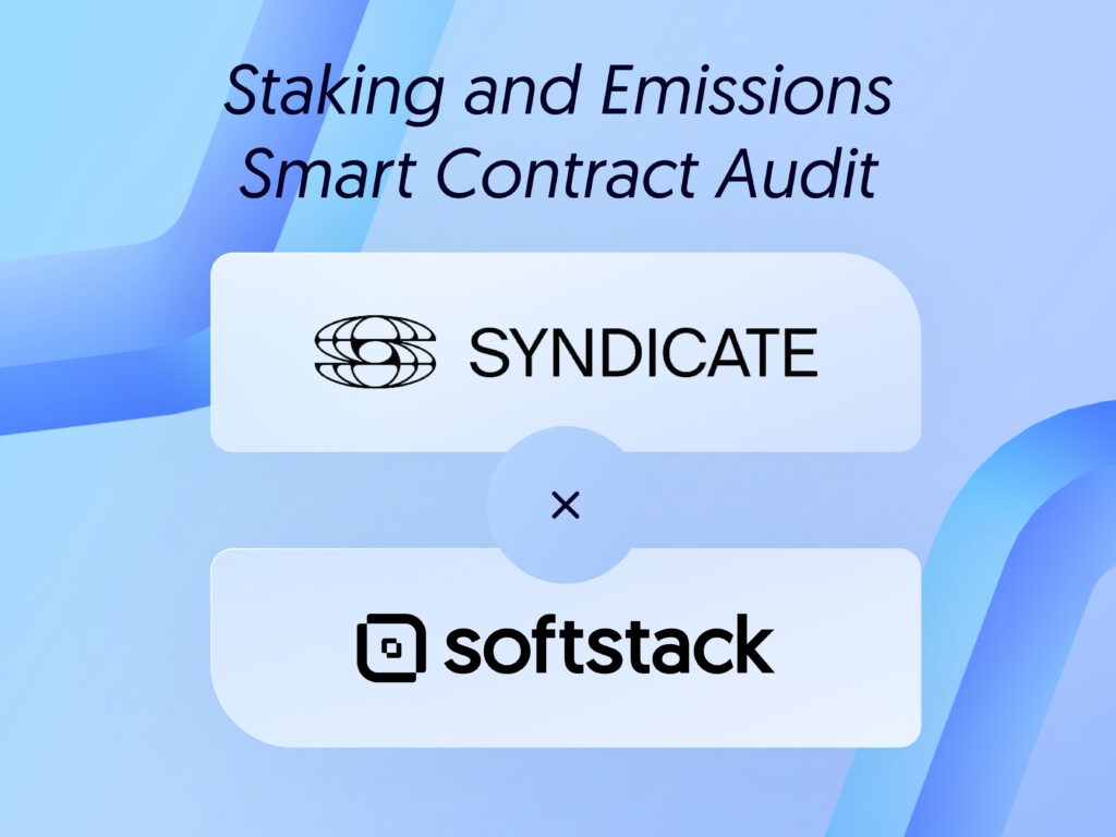 Syndicate smart contract audit
